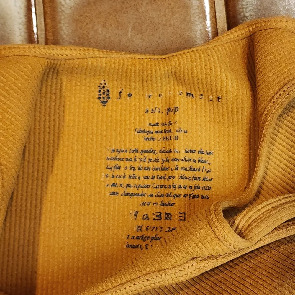 NEW FREE PEOPLE Happiness Runs Square Neck Tank size XS/S - Picture 7 of 11